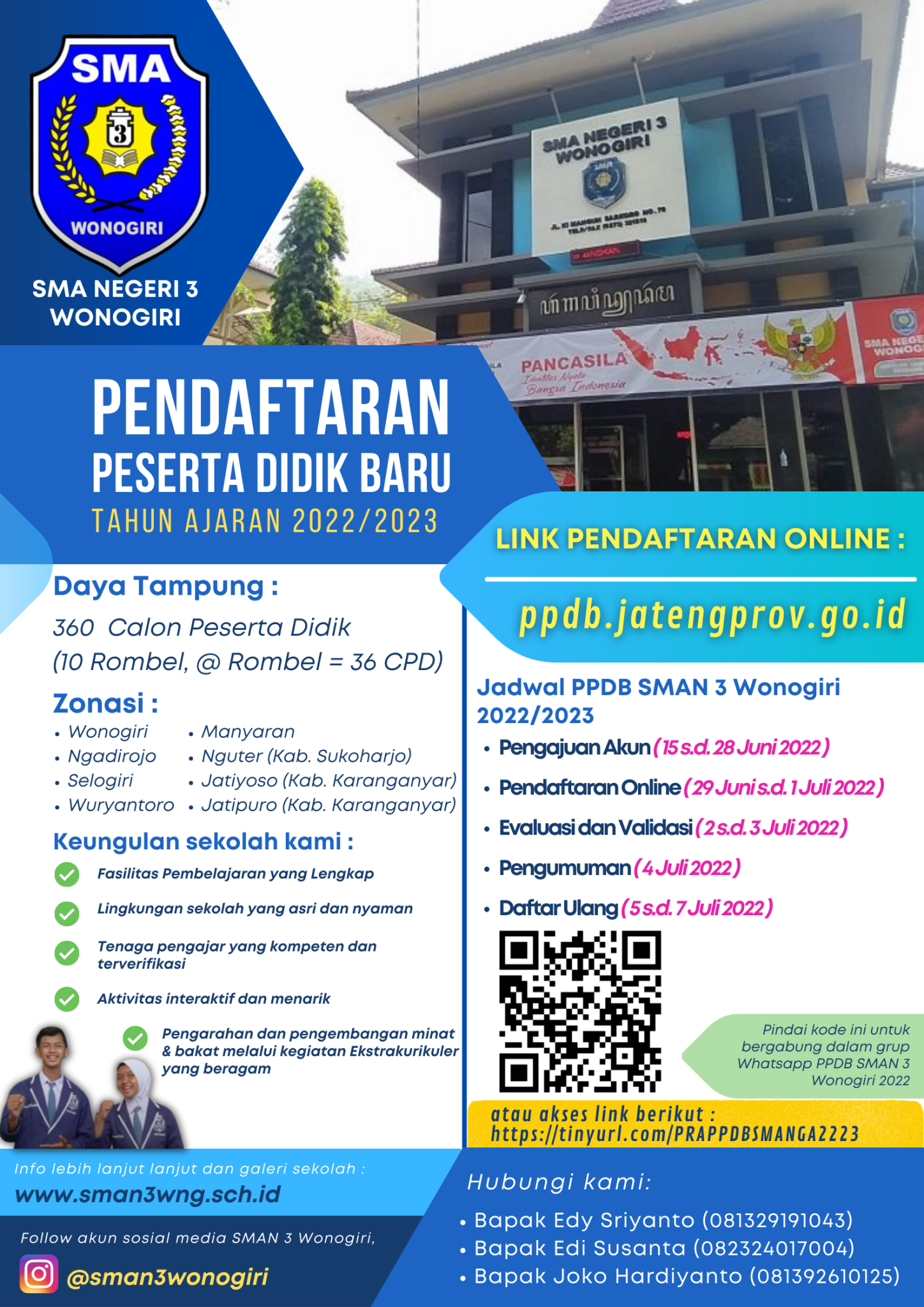 Alur Pendaftaran PPDB SMA Negeri 3 Wonogiri Tahun Ajaran 2022/2023 ...